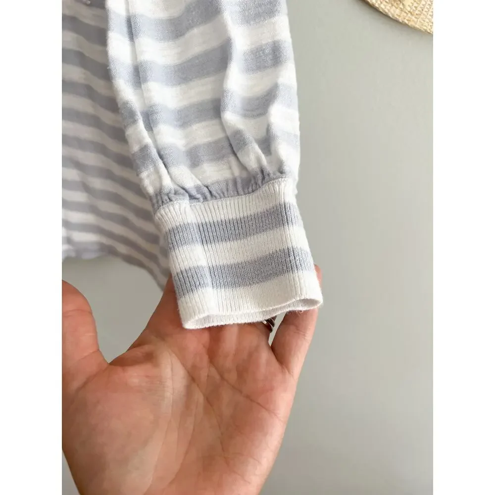 Loft | Blue and White Top | Sz S